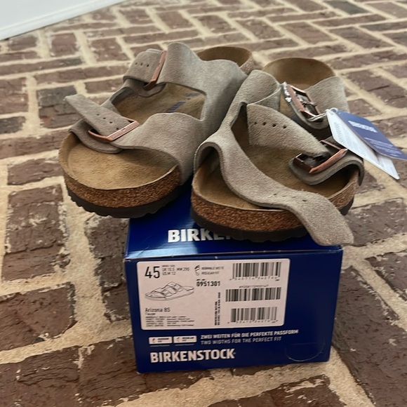 Birkenstock Arizona BS Taupe US men’s 12 /Euro45 - Picture 1 of 5